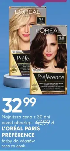 SuperPharm L'Oréal Paris Préférence farby do włosów oferta