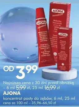 SuperPharm AJONA koncentrat pasty do zębów oferta