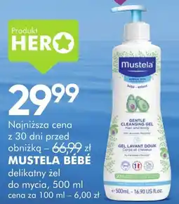 SuperPharm Mustela Bébé delikatny żel do mycia oferta