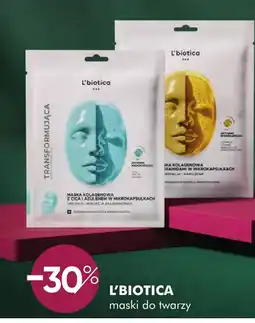 SuperPharm L'biotica maski do twarzy oferta