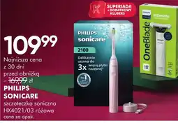 SuperPharm Philips Sonicare szczoteczka soniczna HX4021/03 różowa oferta