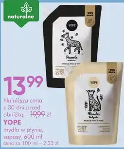 SuperPharm Mydło w płynie YOPE oferta