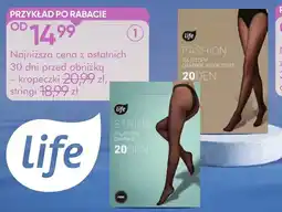 SuperPharm Rajstopy damskie Life oferta