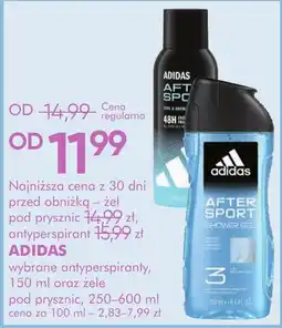 SuperPharm ADIDAS AFTER SPORT SHOWER GEL oferta