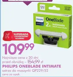 SuperPharm Philips OneBlade Intimate oferta