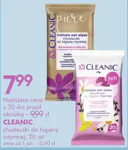 SuperPharm Cleanic chusteczki do higieny intymnej oferta