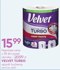 SuperPharm Ręcznik kuchenny Velvet Turbo oferta