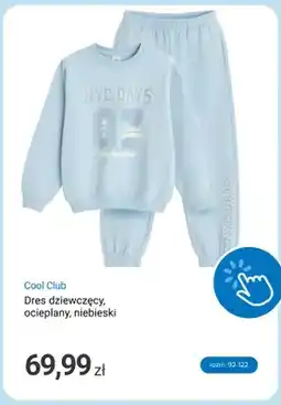 Smyk Dres dziewczęcy ocieplany niebieski Cool Club oferta
