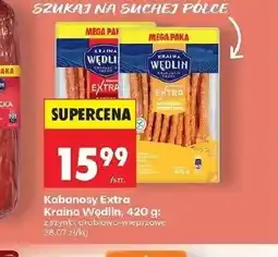 Biedronka Kabanosy Kraina Wędlin oferta
