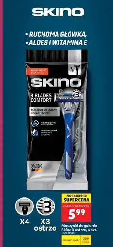Biedronka Maszynka do golenia Skino oferta
