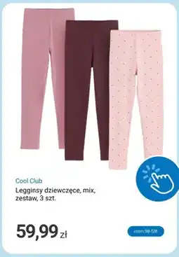 Smyk Legginsy dziewczęce mix 3-pak Cool Club oferta