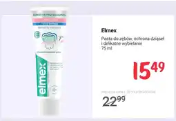 Rossmann Pasta do zębów ochrona dziąseł i delikatne wybielanie Elmex oferta