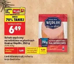 Biedronka Schab w plastrach Kraina Wędlin oferta
