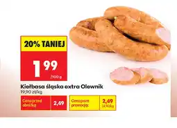Biedronka Kiełbasa śląska extra Olewnik oferta