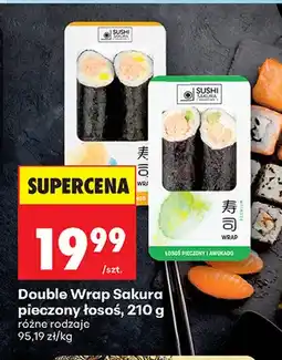 Biedronka Double Wrap Sakura pieczony łosoś oferta