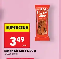 Biedronka Baton Kit Kat F1 oferta