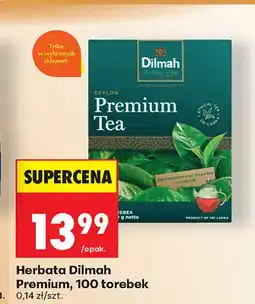 Biedronka Herbata Dilmah Premium oferta