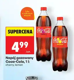 Biedronka Napój gazowany Coca-Cola lemon oferta