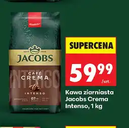 Biedronka Kawa ziarnista Jacobs Crema Intenso oferta