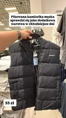 Pepco Kamizelka pikowana męska Bekkin oferta