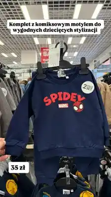 Pepco Komplet dresowy dziecięcy Marvel Spidey oferta