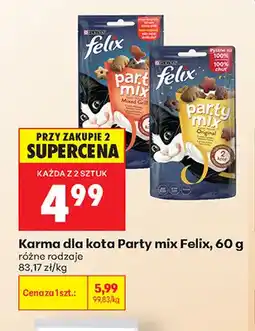 Biedronka Karma dla kota Party Mix Felix oferta