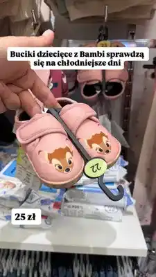 Pepco Buciki dziecięce Disney Bambi oferta