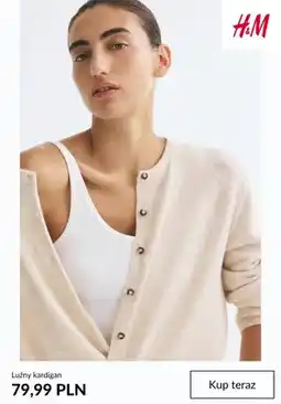 H&M Luźny kardigan H & M oferta