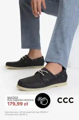 CCC Buty żeglarskie skórzane Nautica oferta