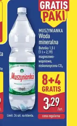ALDI Woda mineralna Muszynianka oferta