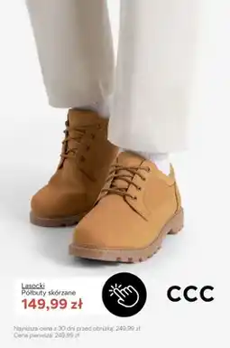 CCC Półbuty skórzane Lasocki oferta