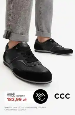 CCC Półbuty skórzane Lasocki oferta