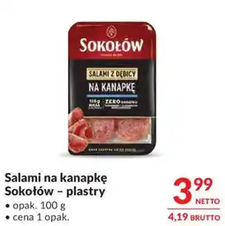 Makro Salami na kanapkę Sokołów oferta