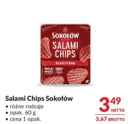 Makro Salami Chips Sokołów oferta
