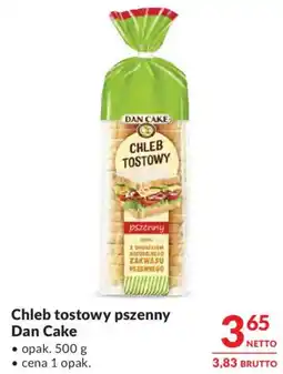 Makro Chleb tostowy pszenny Dan Cake oferta