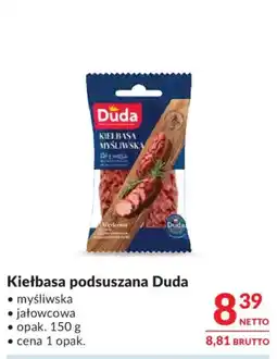 Makro Kiełbasa podsuszana Duda oferta