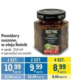 Makro Pomidory suszone w oleju Rolnik oferta