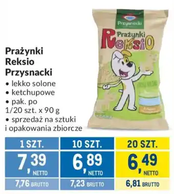 Prażynki Reksio Przysnacki