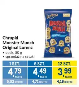 Makro Chrupki Monster Munch Original Lorenz oferta