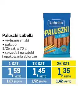 Makro Paluszki Lubella oferta