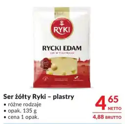 Makro Ser żółty Ryki - plastry oferta