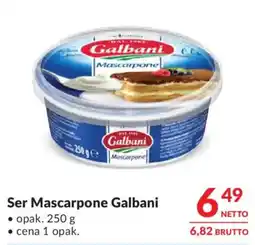 Makro Ser Mascarpone Galbani oferta