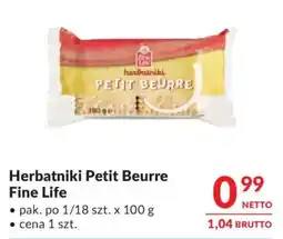 Makro Herbatniki Petit Beurre Fine Life oferta