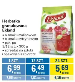 Makro Herbatka granulowana Ekland oferta