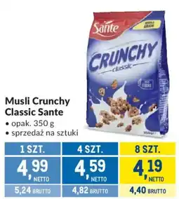 Makro Musli Crunchy Classic Sante oferta