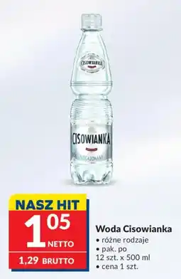 Makro Woda Cisowianka oferta