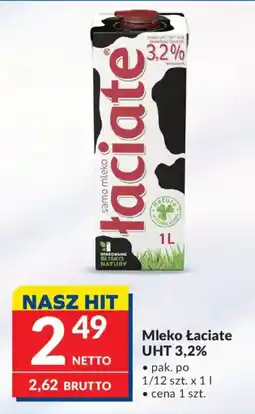 Makro Mleko Łaciate UHT 3,2% oferta