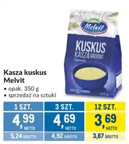 Makro Kasza kuskus Melvit oferta