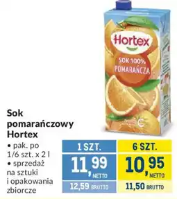 Makro Sok pomarańczowy Hortex oferta
