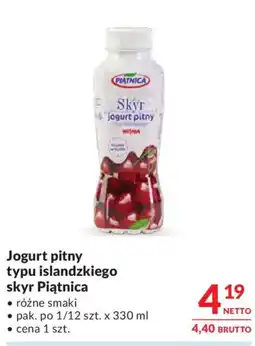 Makro Jogurt pitny typu islandzkiego skyr Piątnica oferta